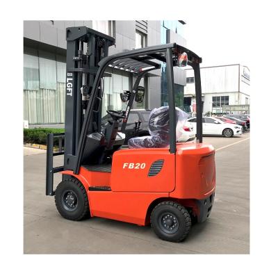 China Building material stores Shanghai LGFT factory price good 2.5 ton electric ladder forklift for sale