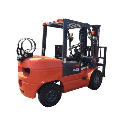 China Building Material Shops Professional Production 3m~6m Lifting Height 4.5 Ton Lpg Gasoline Heavy Duty Forklift Forklift for sale