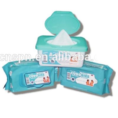 China SKIN CARE Best Selling Plastic Wipes Case Scented Baby Wipes for sale