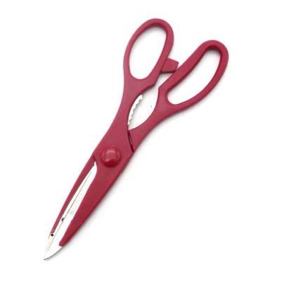 China Kitchen hot sale and high quality pp handle stainless steel kitchen scissors for kitchen tools for sale