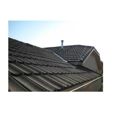 China Modern Wholesale Stone Coated Metal Steel Roofing Tiles Stone Coated Metal Roof Tile for sale