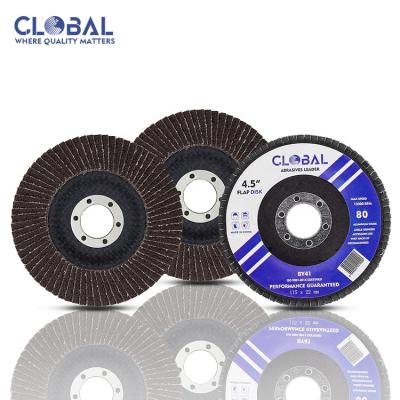 China High Quality Overall Calcined Alumina Round Abrasive Wheel Fin Sanding Disc for sale