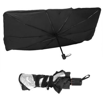 China Foldable Car Windshield Sun Shade Umbrella Car Sun Umbrella Foldable Anti UV for sale