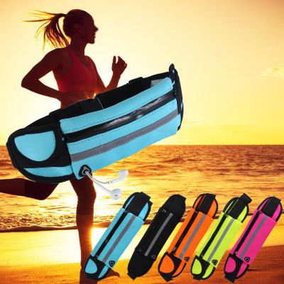 China Men's and women's fashionable and beautiful running outdoor mobile phone bag multifunctional invisible anti-theft marathon belt mobile phone bag for sale