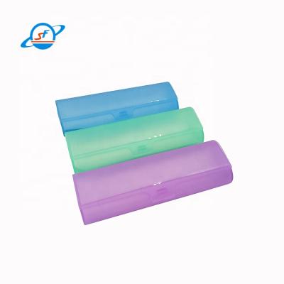 China Package For Children Plastic Sun Glass Case PVC Reading Glass Box Can Be Customized Top Quality Design Sun Glass Single Case for sale