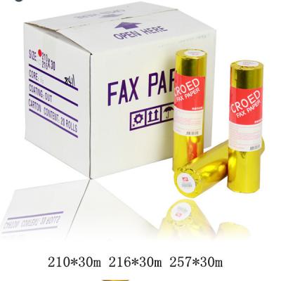 China FAX Chinese Factory Price Customized Heat Sensitive Paper Copy Rolls a4 Fax Thermal Paper for sale