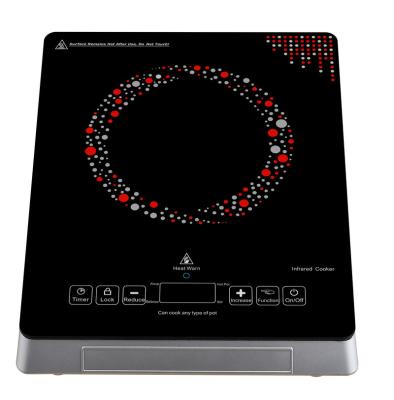 China Household Bangladesh Hot Selling Electric Touch Hob Halogen Cooktop for sale