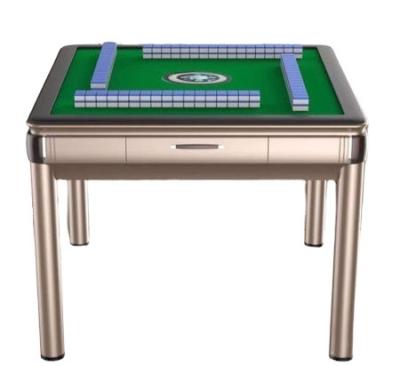 China Casino Entertainment Customized Size Home Entertainment Low Noise Automatic Shuffle Smart Mahjong Table for sale