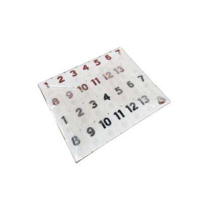 China Wholesale custom digital entertainment pattern casino mahjong crystal tiles for sale