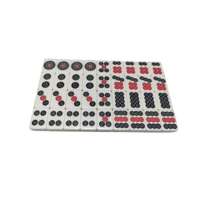 China High Quality Customized Entertainment Pattern Comfortable Hand-feeling Dot Digital Mahjong Tiles for sale