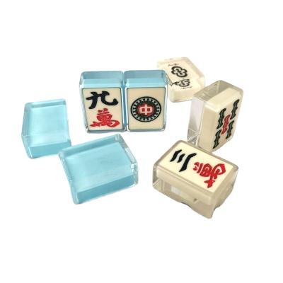 China Popularity Wholesale Game Leisure Entertainment Durable Crystal Mahjong for sale