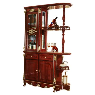 China Stylish Durable Comfortable Living Room Furniture Wooden Cabinet Designs For Dining Room for sale