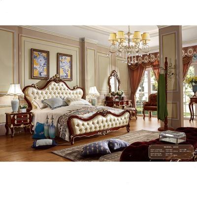 China High Quality Durable Elegant Comfortable Classic Style Wooden Bedroom Furniture Sets Luxury for sale