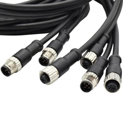 China M12 Aviation Connector Signal Transmission IP67 Electronic Waterproof Wire Haress for sale