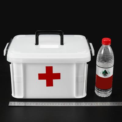 China Viable Manufacturers Wholesale Large Hair Box Portable Medical First Aid Multilayer Plastic Box Small Medical Box for sale