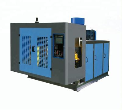 China HDPE Bottles 50ml 60ml 100ml 6 Die Double Station HDPE Bottle Blow Molding Machine for sale