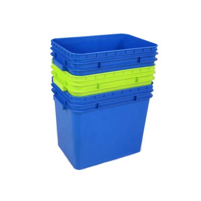 China Sustainable Plastic Bucket 25L Square Plastic Bucket Food Grade Plastic Pail for sale