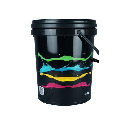 China Wholesale Plastic Pack Buckets 20L Clear Plastic Buckets With Lids 5 Gallon Bucket With Spout Lid for sale