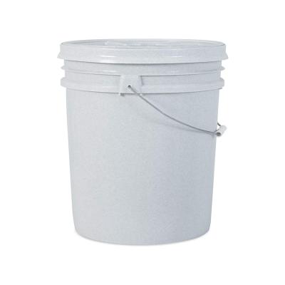 China Hot Selling Wholesale High Quality Plastic Paint Bucket Plastic Buckets With Handle And Lid Plastic Bucket for sale