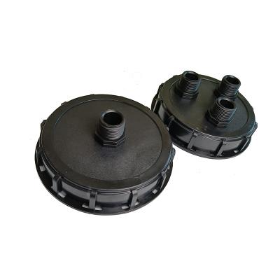 China Non Spill Factory Supply Of 1000 Liter IBC Water Tank Top Screw Lids Covers for sale