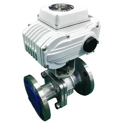 China General Professional Manufacture ss304 Stainless Steel Thread 12v Electric Motorized Mini Ball Valve for sale