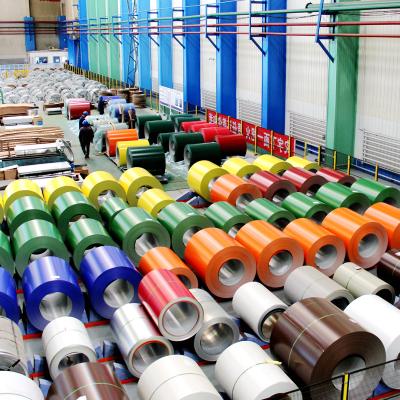 China Making pipes DUOHAI color painted metal roll ppgi metal sheeting coils thickness 0.1-4.0 mm factory price ppgi galvanized steel coil and PPGL for sale