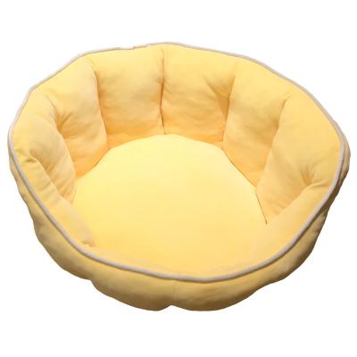 China Wholesale Breathable Washable Comfortable Soft Deep Sleep Dog Bed Pet Factory Cute Cat Sofa Bed Round Cat Bed for sale