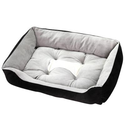 China Reflective Warm Pet Products Soft Bed Pet Bed For Dogs Washable Room For Cat Puppy Cotton Kennel Mat for sale