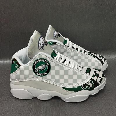 China Low top high top low price and comfortable hard use plus size direct sales NFLE American football sneakers factory team custom basketball shoes for sale