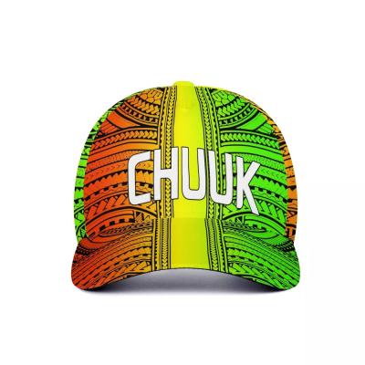 China Wholesale COMMON POLYNESIAN chuuk baseball cap printing tribal reggae sports cover outdoor sports running hat cap high quality casual peaks for sale