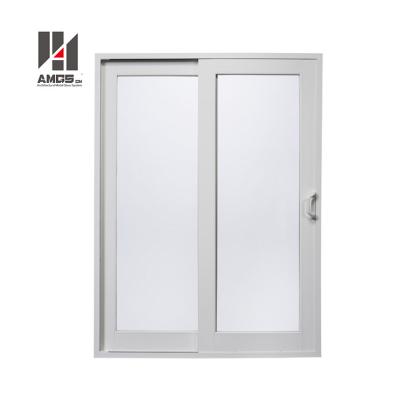 China Sliding Single House Aluminum Metal Profile Glazing , Standard Aluminum Sliding Door for sale