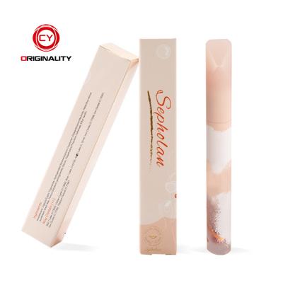 China Handmade Paper Cosmetic Packaging Envelope 15ml Lip Gloss Package Box for sale