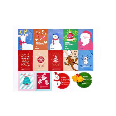 China Amazon Waterproof Vinyl Custom Printing Waterproof Adhesive Kiss Cut Christmas Kids Colorful Decorative Sticker For Kids for sale