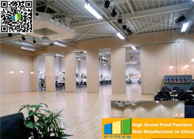 China Aluminum High Partition Acoustic Soundproof Multilayer Structure Sliding Room Dividers for sale