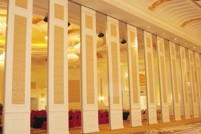 China Commercial Acoustic Multi - Function Room Dividers With Aluminum Track for sale