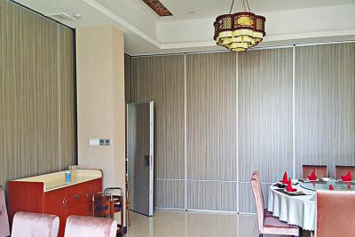 China Decorative Movable Restaurant Partition Wall , Modern Operable Partition System for sale