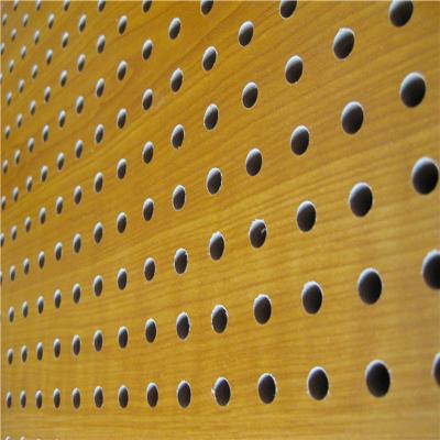 China Mdf Acoustic Board Wooden Timber Perforated Sound Absorbing Panels for sale