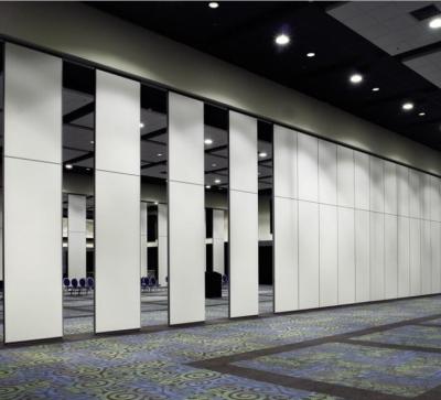 China Wooden Sound Proofing Folding Sliding Partition Walls STC Standard for sale