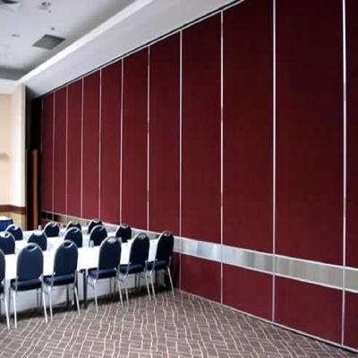 China Folding Sliding Operable Partition Walls for Banquet Hall / Sound Absorbing Room Dividers for sale