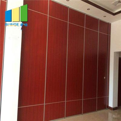 China Commercial Furniture Folding Partitions System Soundproof Sliding Partition Walls For Hotel for sale