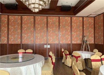 China Restaurant Decorative Movable Partition Wall Sound Proof Partition for sale