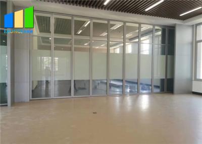 China Hot Sale Folding Office Glass Partition Door Sliding Partition Wall for sale