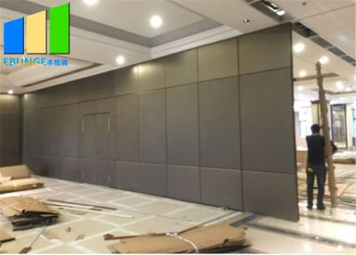 China 85 MM Thick Fabric Surface Acoustic Folding Room Dividers Partitions for sale