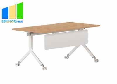 China Conference Room Stackable Folding Meeting Tables Office Movable Training Desks for sale