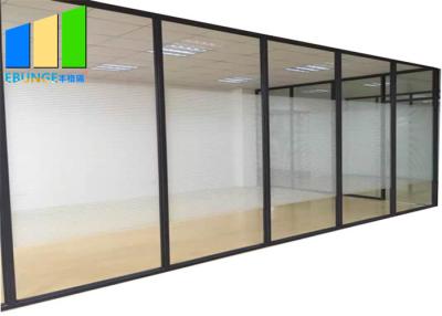 China Eco Friendly Demountable Modular Glass Partition Wall For Office Building for sale