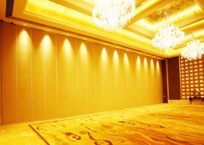 China 32 / 36dB Acoustic Fabric Panels , Single Sliding Door Interior Suspended Sliding Partition for sale