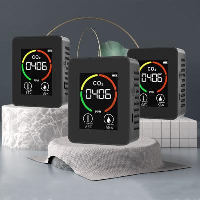 China -1 to 70 â „ ƒ Mini Usb Recharge Portable Carbon Dioxide Monitor CO2 Gas Detector CO2 Meter Sensor Monitor 2022 for sale