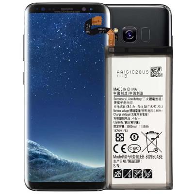 China 2022 Rechargeable Mobile Phone New Arrival Li-polymer Eb-bg950abe ​​Battery For Samsung Galaxy S8 G9500 Mobile Phone Battery for sale