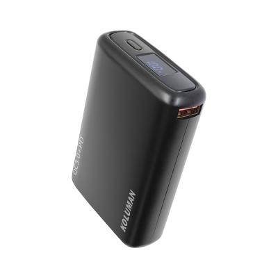 China Fast Supply 2020 Hot Selling Portable Hot Selling Battery Charger 5V 2A Battery Support External Phone 10000mah Quantity Led Accessories 2Usb Power Banks for sale