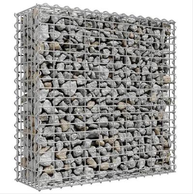 China Easily Assembled Best Price Hot-Dipped Galvanized Gabion Basket Box Easy Installation Welded Wire Mesh Square Hole Cut Bended Punched Optimal Use for sale